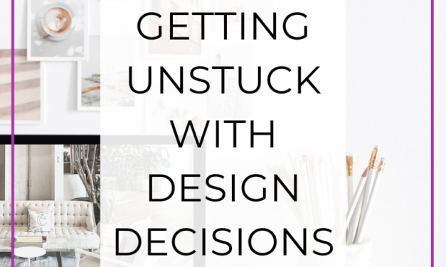 Getting Unstuck with Design Decisions