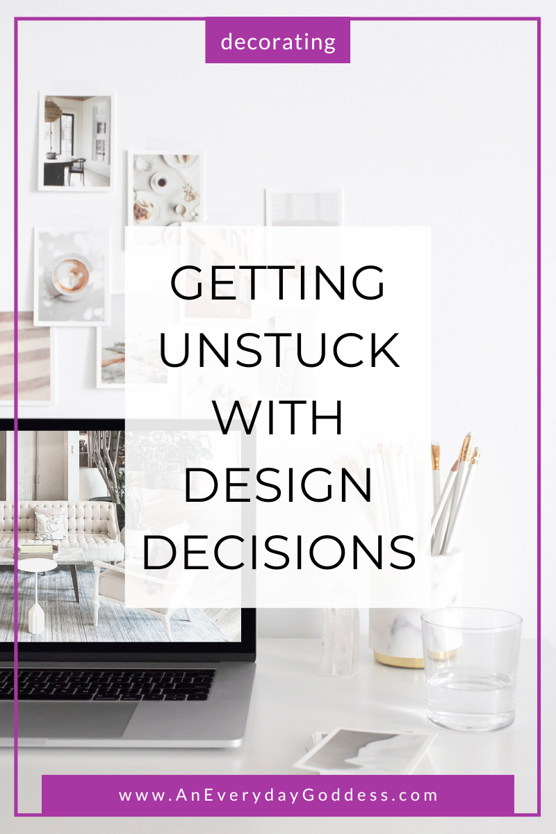 Blog title image: Getting Unstuck with Design Decisions